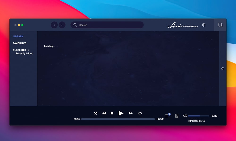 Audirvana screenshot 3