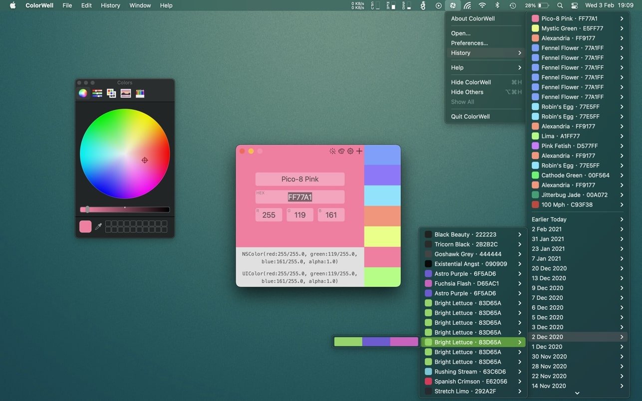 ColorWell screenshot 2