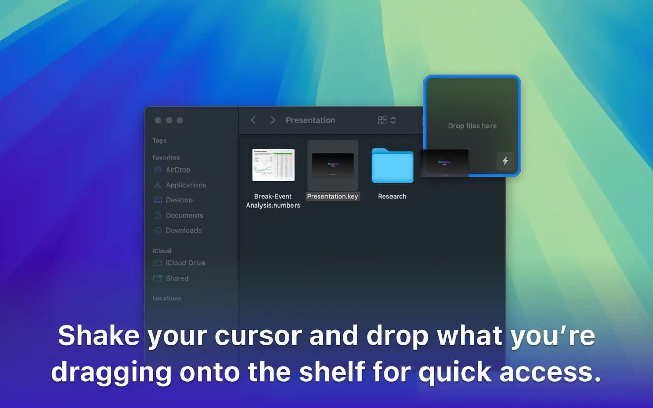 Dropover screenshot 1