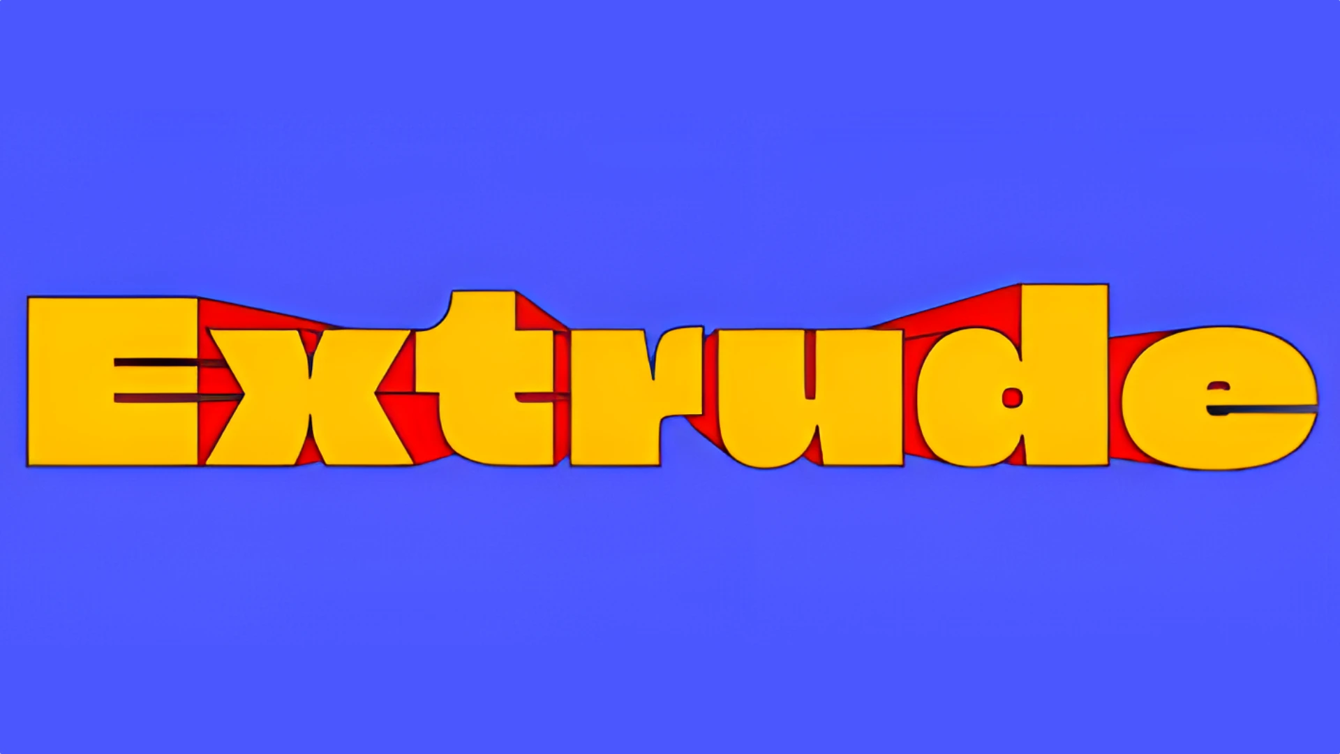 Extrude screenshot 1