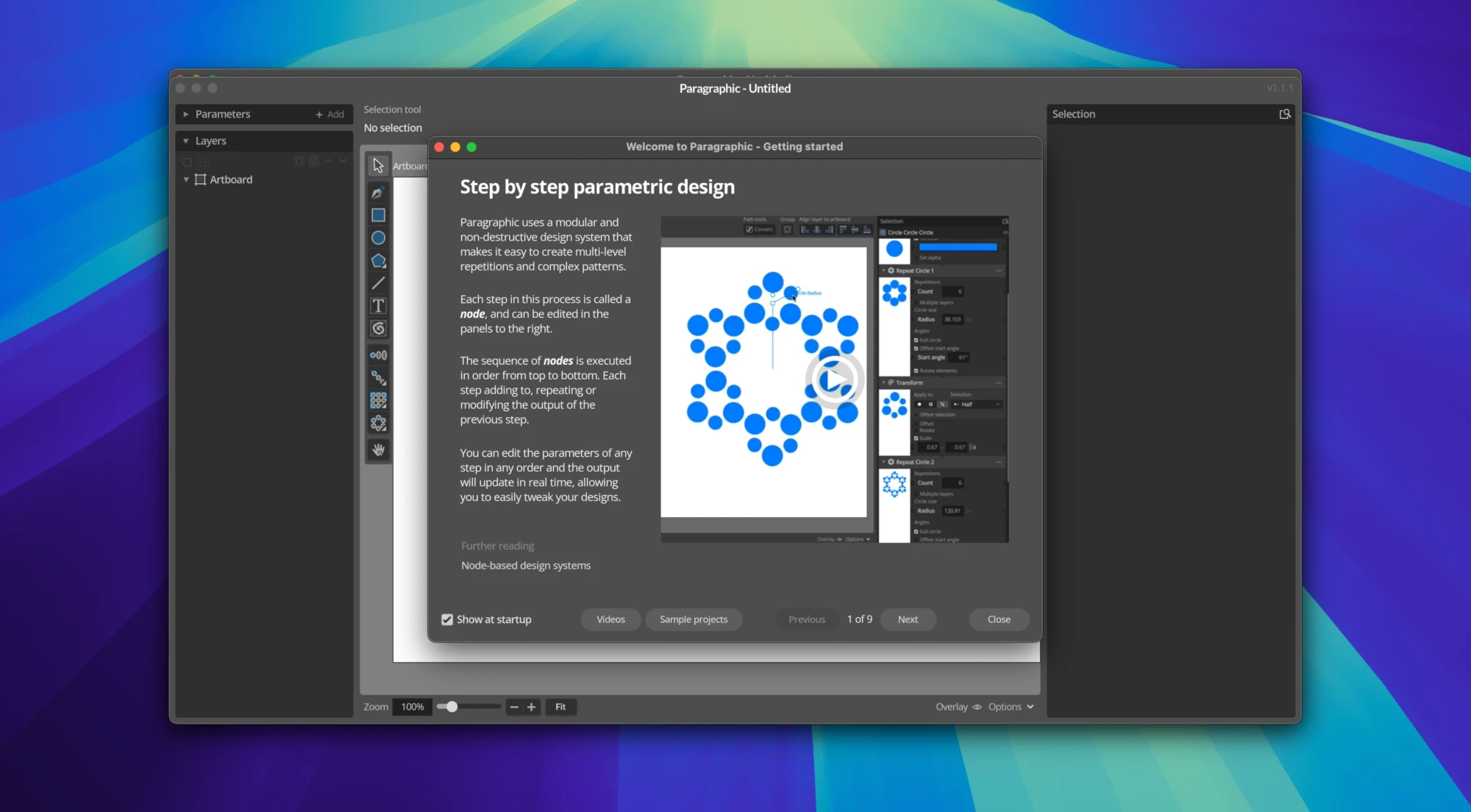 Paragraphic screenshot 1
