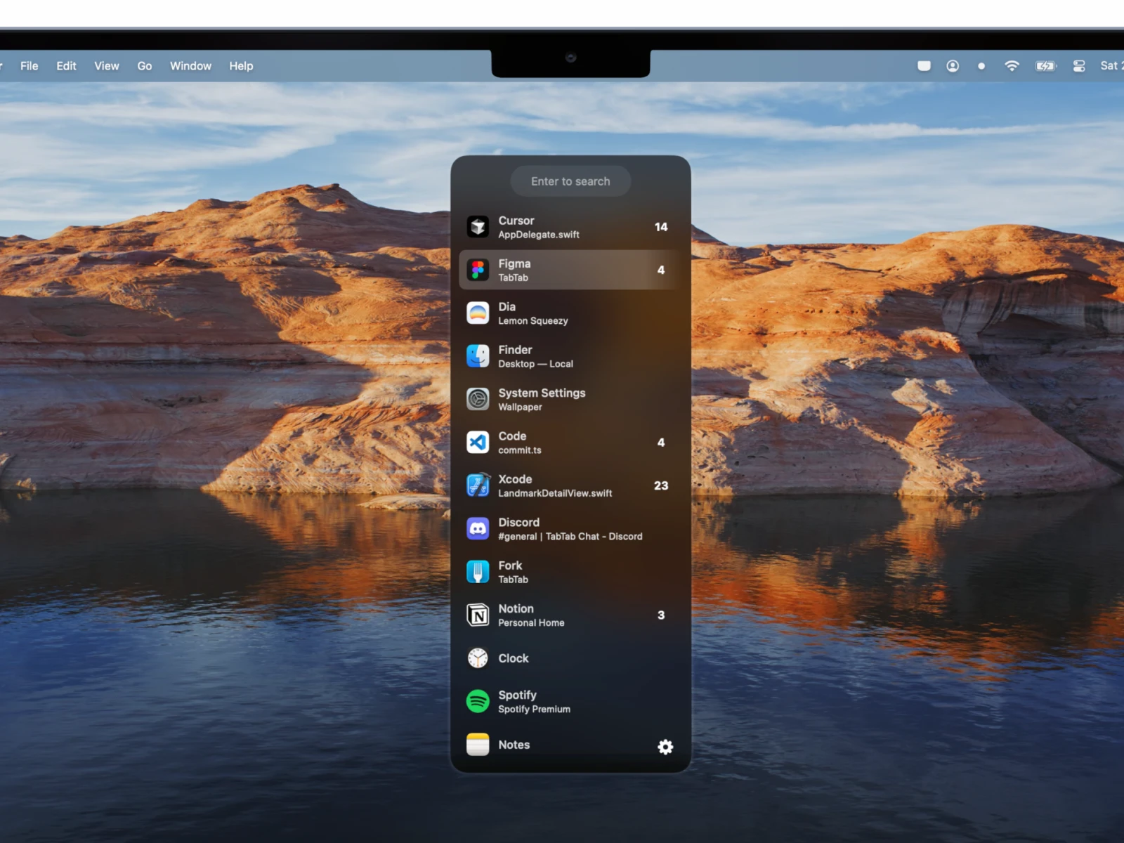 TabTab screenshot 2